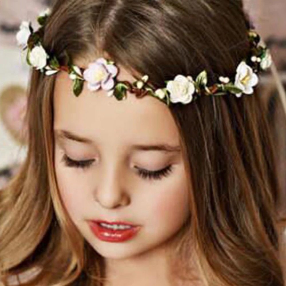 Girl’s wreath headband